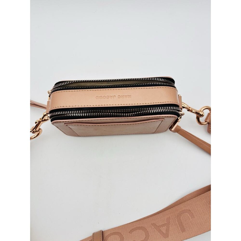 MARC JACOBS The Snapshot Double J Shoulder Bag Leather Ladies - Picture 8 of 16